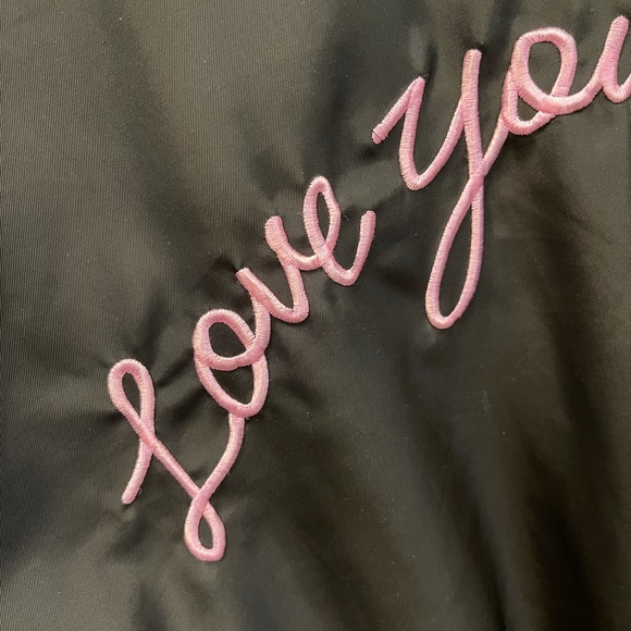 Forever 21 Black Bomber Jacket - Picture 4 of 5